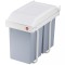 Hailo Coș de gunoi pentru dulap Multi-Box Duo, L, crem, 2 x 14 L 415438