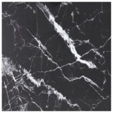 Blat Masa Negru 70x70 cm Sticla Securizata 6mm Marmura vidaXL Bucatarie Cafea