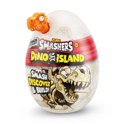Smashers - Mini Ou surpriza cu 6 accesorii, Dino Island foto
