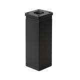 Picior de mobilier Uni 150 mm negru