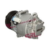 Compresor aer conditionat Opel Astra H, 2004-2014, motor 1.7 CDTI, 59kw/74kw/81kw/92kw, diesel, rola curea 105 mm, 6 caneluri, Delphi tip: Harrison C