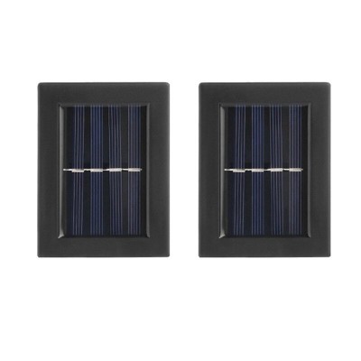 Set 2 Lampi Solare de Perete Decorative DELINY, Ip65 Rezistenta la Apa, Lumina Calda foto