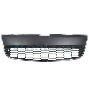 Grila bara fata Chevrolet Aveo (T300), 05.2011-2014, inferior, 95227395, 25B127 insertie crom foto