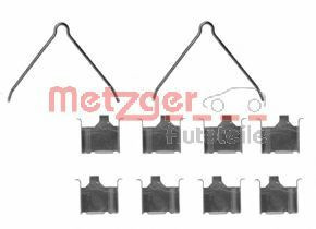 Set accesorii, placute frana MAZDA 6 Station Wagon (GY) (2002 - 2007) METZGER 109-1166