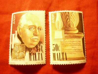 Serie Malta 1994 - Europa - Arheologie , 2 valori foto