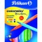 Carioca colorella super brush, set 10 culori, varf tip pensula