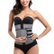 D635-108 Corset modelator din neopren, cu fermoar in fata