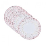 Set 12 Farfurii Desert Opal Buline Winter 19.5cm W195/919 DNC46235