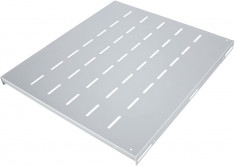 RAFT FIX INTELLINET 1U pentru rack 19&amp;quot;, adancime 345mm, sarcina maxima 50Kg, vopsea antistatic, otel 1mm, gray &amp;quot;712231&amp;quot; foto