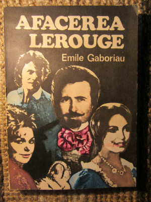 AFACEREA LEROUGE-EMILE GABORIAU foto