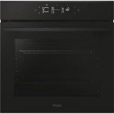 Cuptor incorporabil Haier H6 ID46G3YTB, Electric, Autocuratare pirolitica si hidrolitica, 78 l, Clasa A++, Wi-Fi, negru