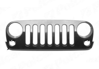 Grila radiator Jeep Wrangler (Jk), 07.2006-, crom, 340505-1 foto