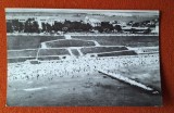 Eforie Sud - Plaja si faleza, carte postala veche, circulata, timbrata