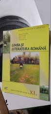 LIMBA SI LITERATURA ROMANA CLASA A XI A COSTACHE IONITA LASCAR SAVOIU EDIT ART