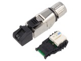 Conector RJ45 Cat5e ecranat 8p4c IDC