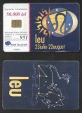 Romania 2001 Telephone card Leo Sign Rom 96a CT.057