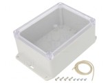 Carcasă Universală cu Lame de Fixare 125x165x75mm