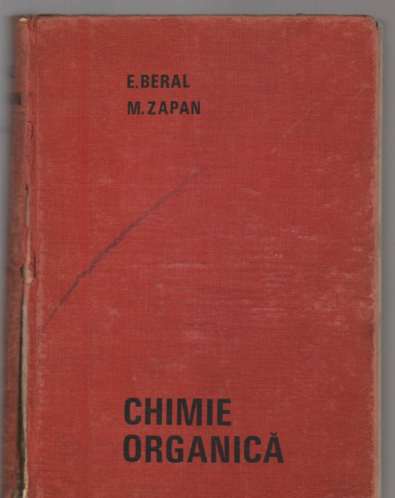 C8319 CHIMIE ORGANICA DE E. BERAL SI M. ZAPAN