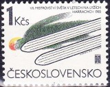 C2417 - Cehoslovacia 1983 - Sport - Ski neuzat,perfecta stare