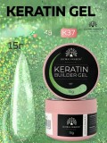 Gel pentru modelarea unghiilor 15 g, Keratin Builder Gel, K37