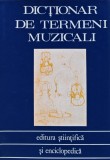 Cumpara ieftin Dictionar de termeni muzicali - 1984 - Zeno Vancea (XD289)