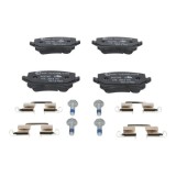 Set placute frana punte spate Audi Vw CC (358), 11.2016, Passat Variant (B6), 08.2011, Pasat B7, 2015, Passat CC (357), 2012, ATE 13.042749.2