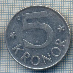 AX 59 MONEDA - SUEDIA - 5 KRONOR -ANUL 1990 -STAREA CARE SE VEDE