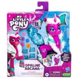 Figurina My Little Pony cu accesorii pentru par, Opaline Arcana, F6447