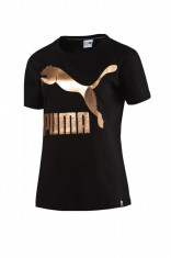 Tricou pentru femei Puma Arhive W Logo Tee Negru S foto