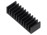 Radiator plat negru - dimensiuni standard