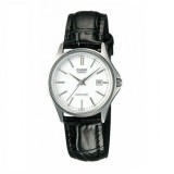 Casio MTP-1183E-7A, Ceas Bărbați 38.5mm Baterie cu Curea din Piele Neagră