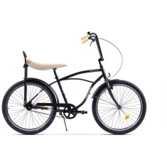 Bicicleta Pegas Strada 1, cadru otel 1S, negru mat