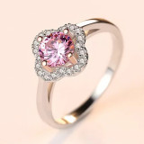 INEL ARGINT CU Zirconiu --Pink Crystal-- arg381M