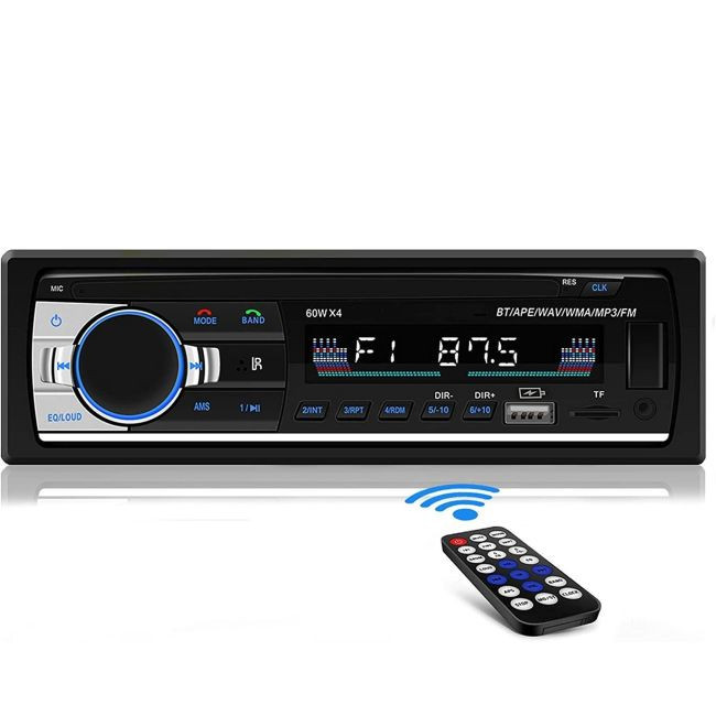 Player Auto 12V Bluetooth, Telefon, incarcare mobil, Radio, MP3, AUX, Card MicroSD, Telecomanda , 4x60W