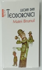 MATEI BRUNUL de LUCIAN DAN TEODOROVICI , roman , 2014