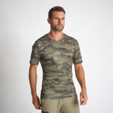 Tricou 500 Camuflaj pădure verde Bărbați