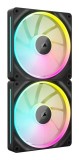 Ventilatorare CR iCUE LINK LX140 RGB BL