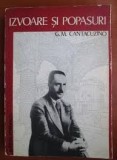 Izvoare si popasuri - G.M. Cantacuzino
