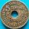 TUNISIA-5 CENTIMES 1920