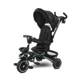 Tricicleta multifunctionala, pliabila, Lorelli Freccia, sezut rotativ 360 grade, Black and Green