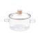 Cratita sticla borosilicata cu capac Q8737 67 20cm 3.2L CNN44373 TCL