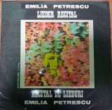 Disc Vinil Emilia Petrescu - Lieder Recital = Recital De Lieduri-Electrecord-ECE 02043