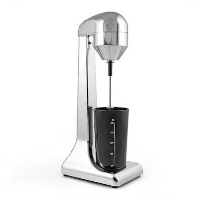 Mixer frappe Rosberg Premium, 100 W, 2 viteze, metalic, Crom/Negru foto