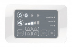 Unitate de comanda fara fir (remote panel+CO2 senzor) NovingAIR WIRELESS foto