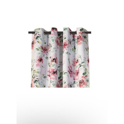 Set 2 draperii decorative, ConceptSeller cu model floral, 140x260 cm foto