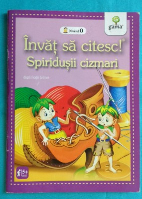 Invat sa citesc Spiridusii cizmari ( carte pentru copii ) foto