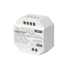 Controller Dimmer Led AC Triac, Zigbee 3.0 + RF 2.4Ghz + Push, MiBoxer TRI-C1ZR