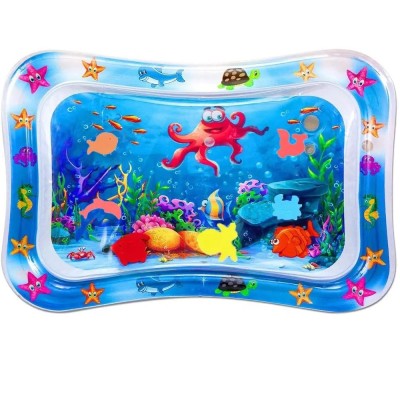 Saltea cu apa, centru de activitati pentru bebelusi, joaca interactiva, JustZEN Z1, multicolora foto