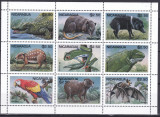 DB1 Fauna America de Sud Paraguay MS MNH, Nestampilat