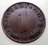 B.071 GERMANIA 1 REICHSPFENNIG 1938 B, Europa, Bronz